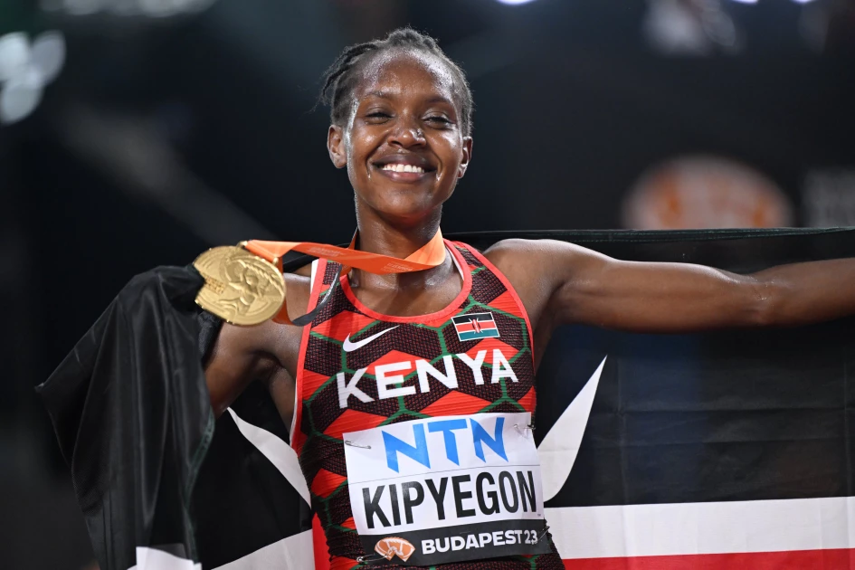 Faith Kipyegon lands third straight Laureus nomination